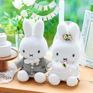 【ミッフィー電報】ウェディングぬいぐるみがリニューアルして再登場！