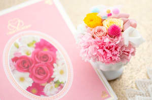 【フラワー電報】ハート電報オリジナルのプリザーブドフラワー電報が仲間入り