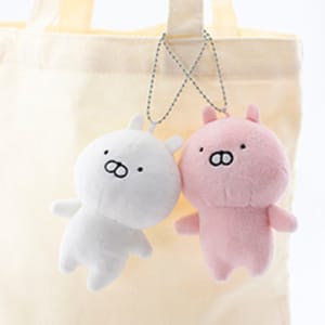 【ぬいぐるみ電報】バッグチャームにおすすめ！うさまるのマスコットと電報のセットが新発売