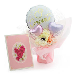 待望の「バルーン電報」がハート電報に新登場！