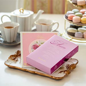 Afternoon Tea カタログギフト Assam（アッサム）＋ハート電報ロイヤルフラワーピンク