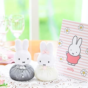 ミッフィー ウェディングマスコット＋ミッフィー電報 ミッフィーのお花