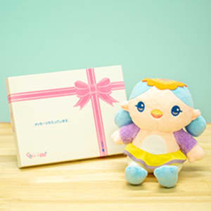 みもも ぬいぐるみ＋ドキドキHAPPYBOX電報