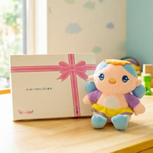 みもも ぬいぐるみ＋ドキドキHAPPYBOX電報