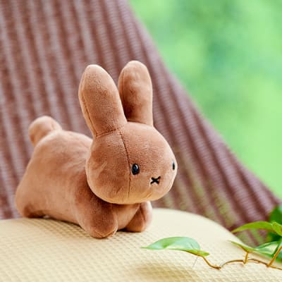 もにまるず　ブルーナうさぎ　ブラウン もにまるず ディックブルーナ うさぎ(ブラウン) もにまるずとDick