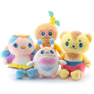 みもも＆ルチータ＆やころ＆あーぷん ぬいぐるみ＋ドキドキHAPPYBOX