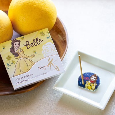 松栄堂】ディズニープリンセス〈ベル〉お香セット（グレープフルーツ