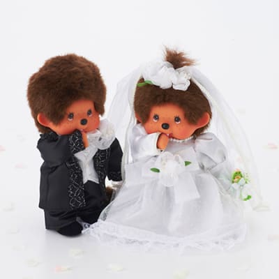 モンチッチ ウェディング電報 | 電報なら「ハート電報」