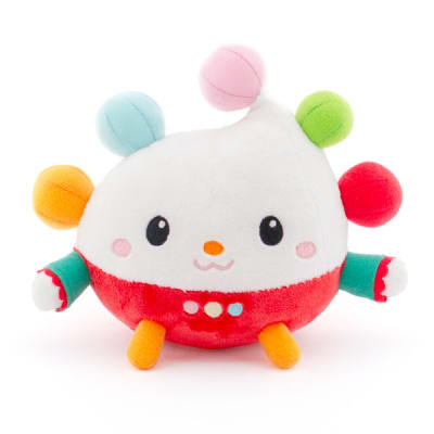 はりぽてとちゃん　ぬいぐるみ ぽぅぽ ぬいぐるみ＋ドキドキHAPPYBOX電報 | 電報なら「ハート電報」