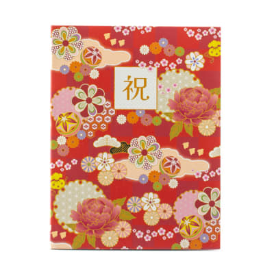 どーもくん 紅白だるまセット＋ドキドキHAPPYBOX電報 | 電報なら