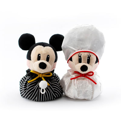 ディズニー】ミッキーマウス＆ミニーマウス ウェディングマスコット＋