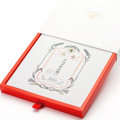 AKOMEYA TOKYO ギフトカタログ そよぎ＋和風HAPPYBOX電報 花手鞠 茜