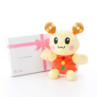 うーたん やわらかハンドパペット＋ドキドキHAPPYBOX電報 | 電報なら