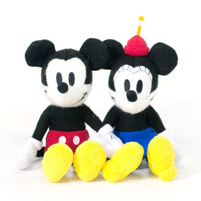 ディズニー】My Picture ミッキー＆ミニー ぬいぐるみ＋ドキドキ