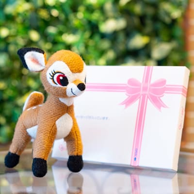 ディズニー】My Picture バンビ ぬいぐるみ＋ドキドキHAPPYBOX電報