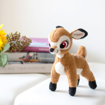 ディズニー】My Picture バンビ ぬいぐるみ＋ドキドキHAPPYBOX電報