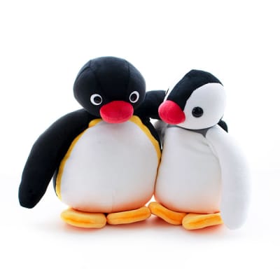 ピングー&ピンガ ぬいぐるみ+ピングー電報Photograph | 電報なら