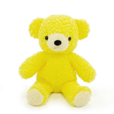 日本製】クマのフカフカ(M)たんぽぽ＋ドキドキHAPPYBOX電報