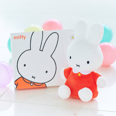 ミッフィー 洗えるぬいぐるみ＋ミッフィー HAPPYBOX電報 | 電報なら