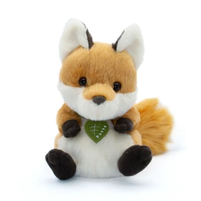 potte キツネ&タヌキぬいぐるみ＋ドキドキHAPPYBOX電報 | 電報なら