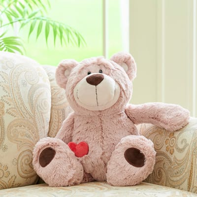 NICI（ニキ）ラブベア クラシックぬいぐるみ ポポ （50cm）＋ドキドキ