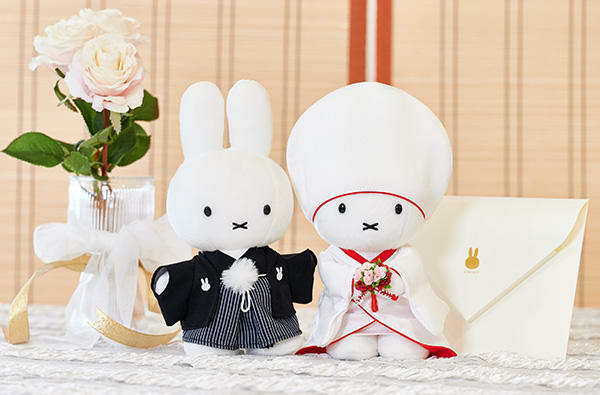 ミッフィー 和装ウェディングぬいぐるみ電報