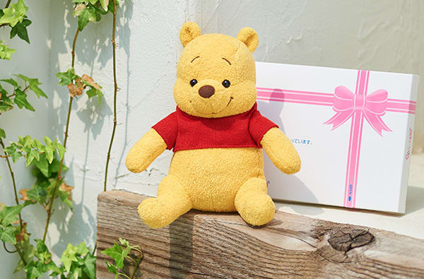 Winnie the Poohプーさんぬいぐるみ＋ドキドキHAPPYBOX電報