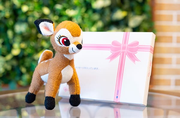 【ディズニー】My Picture バンビ ぬいぐるみ＋ドキドキHAPPYBOX電報