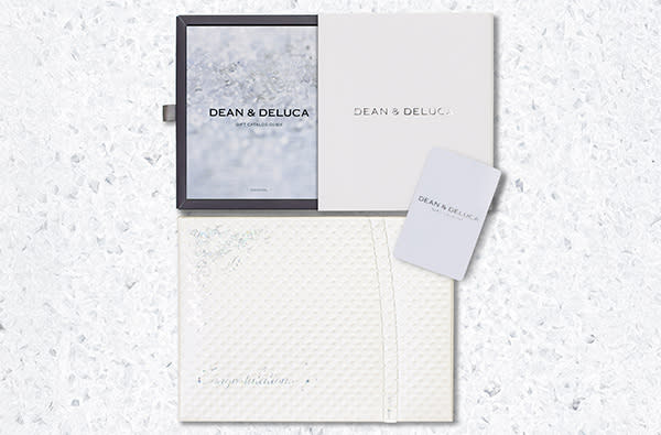 DEAN & DELUCA ギフトカタログ（カードタイプ）クリスタル＋キラキラHAPPYBOXプレシャスホワイト
