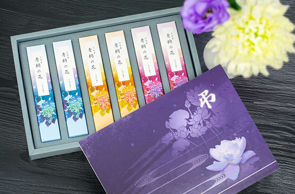 京線香 青桐の花 お悔やみ電報 蓮