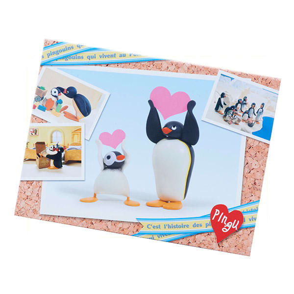 ピングー コーデュロイぬいぐるみ＋ピングー電報Photograph