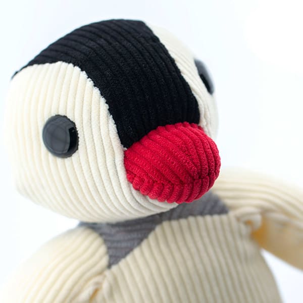 ピングー＆ピンガ コーデュロイぬいぐるみ＋ピングー電報Photograph