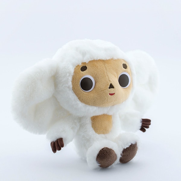 白いチェブラーシカぬいぐるみ＋ドキドキHAPPYBOX電報