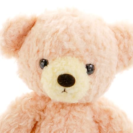 【母の日】〈日本製〉クマのフカフカ(S)ローズ＋ドキドキHAPPYBOX電報