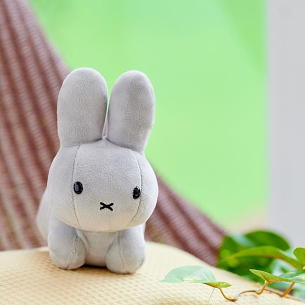 Brunaファミリー うさぎ（グレー）＋ドキドキHAPPYBOX電報