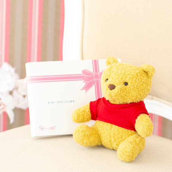 【ディスニー】ジェントル／クラシック プー＋ドキドキHAPPYBOX電報