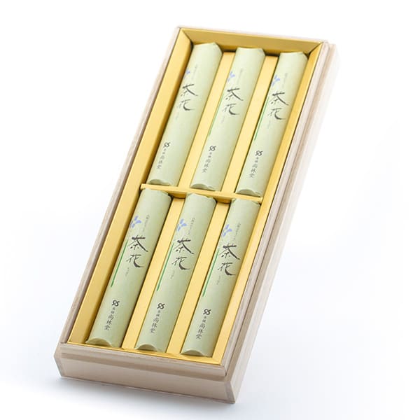 お悔やみ電報 蓮 少煙のお線香（桐箱入り）お供えセット