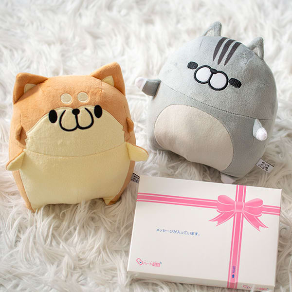 ボンレス犬＆ボンレス猫 ぬいぐるみ