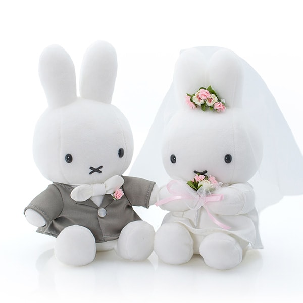 ミッフィー ウェディングぬいぐるみ