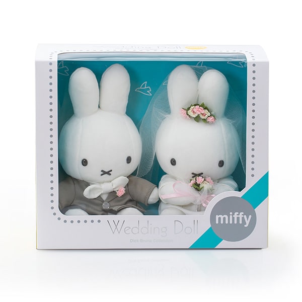 ミッフィー ウェディングぬいぐるみ