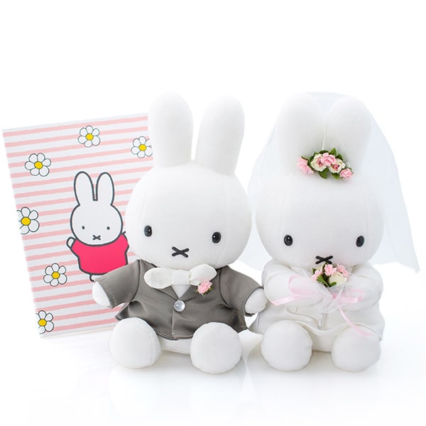 ミッフィー ウェディングぬいぐるみ