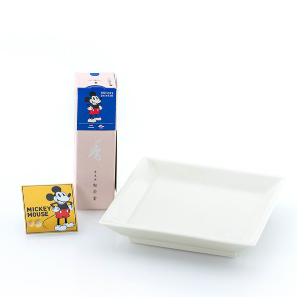 【松栄堂】ディズニーデザインお香セット（二条）＋ドキドキHAPPPYBOX電報