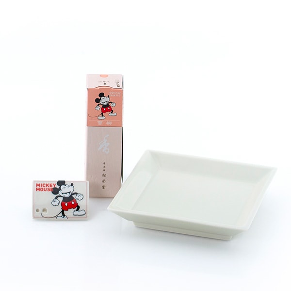 【松栄堂】ディズニーデザインお香セット（雪柳）＋ドキドキHAPPPYBOX電報