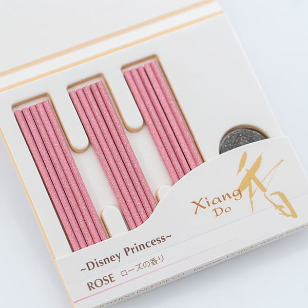 【松栄堂】ディズニープリンセス〈オーロラ姫〉お香セット（ローズ）＋ドキドキHAPPPYBOX電報