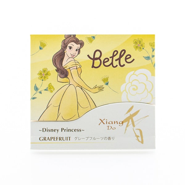 【松栄堂】ディズニープリンセス〈ベル〉お香セット（グレープフルーツ）＋ドキドキHAPPPYBOX電報