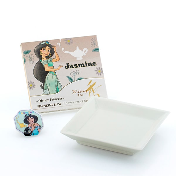【松栄堂】ディズニープリンセス〈ジャスミン〉お香セット（フランクインセンス）＋ドキドキHAPPPYBOX電報