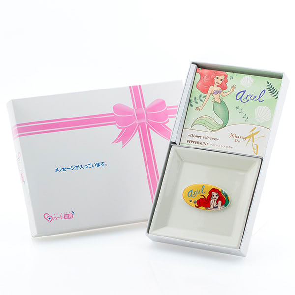 【松栄堂】ディズニープリンセス〈アリエル〉お香セット（ペパーミント）＋ドキドキHAPPPYBOX電報