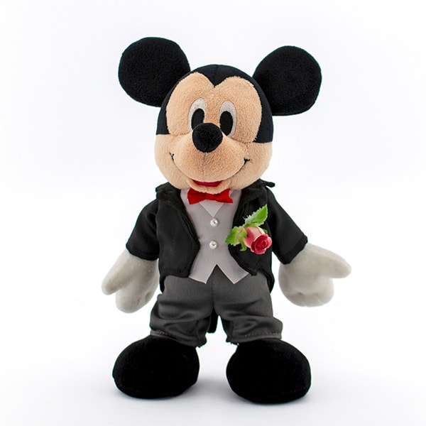 【ディズニー】ミッキーマウス＆ミニーマウス ウェディングドール＋ドキドキHAPPYBOX電報