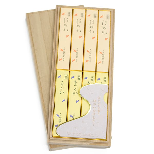 お悔やみ電報 蓮 お線香「ほのか・まどか」セット