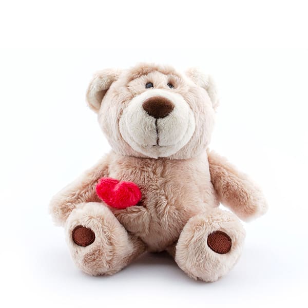 NICI（ニキ）ラブベア クラシックぬいぐるみ ポポ＆ララ（15cm）＋ドキドキHAPPYBOX電報